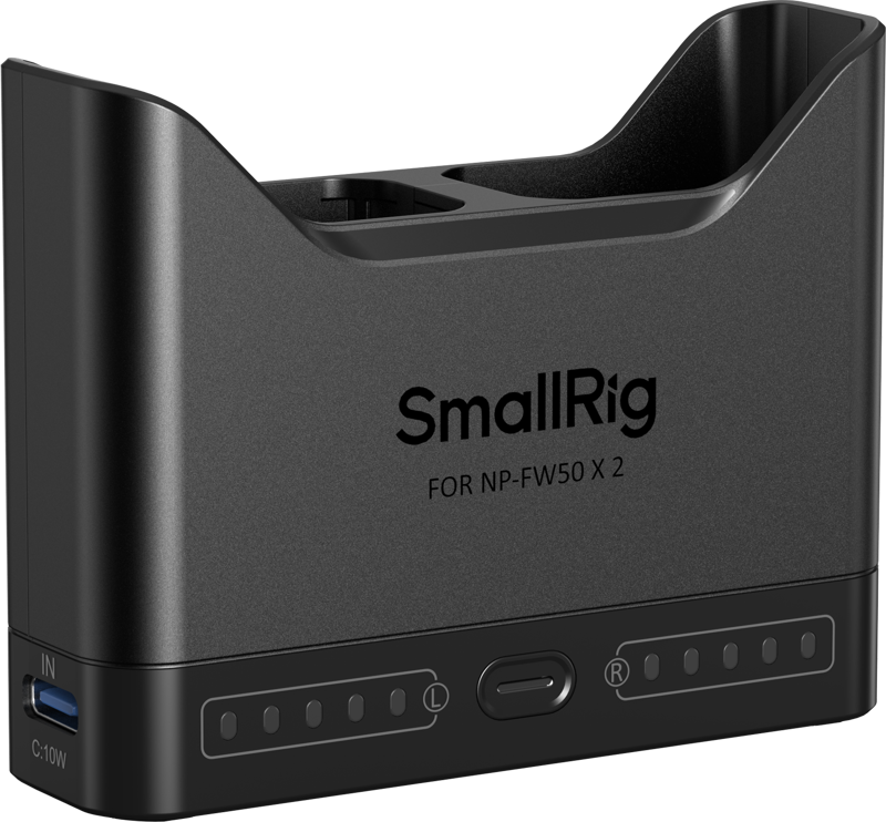 Echipamente de studio - Incarcator baterii camera SmallRig 5493 pentru NP-FW50