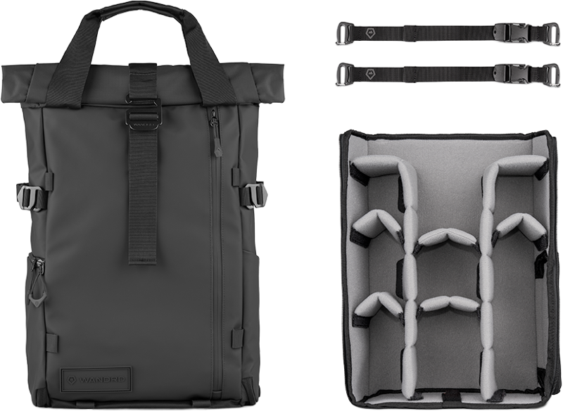 Genti foto - Rucsac foto WANDRD PRVKE Photo Bundle 21L Black