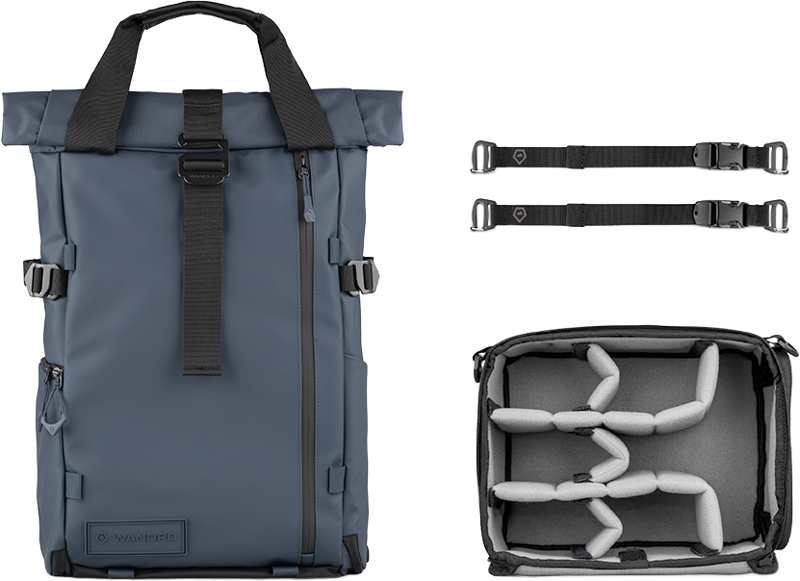 Genti foto - Rucsac foto WANDRD PRVKE Photo Bundle 21L Aegean Blue