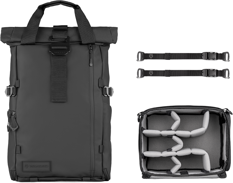Genti foto - Rucsac foto WANDRD PRVKE Photo Bundle 31L Black