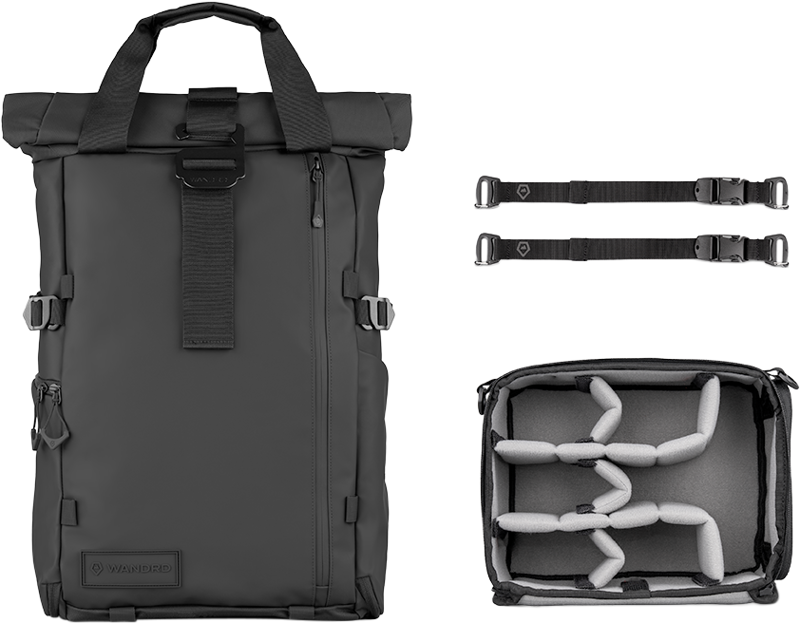 Genti foto - Rucsac foto WANDRD PRVKE Photo Bundle 41L Black