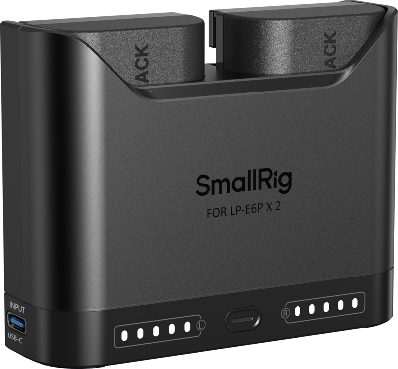 Echipamente de studio - Kit 2x acumulatori + incarcator  SmallRig 5484 LP-E6NH