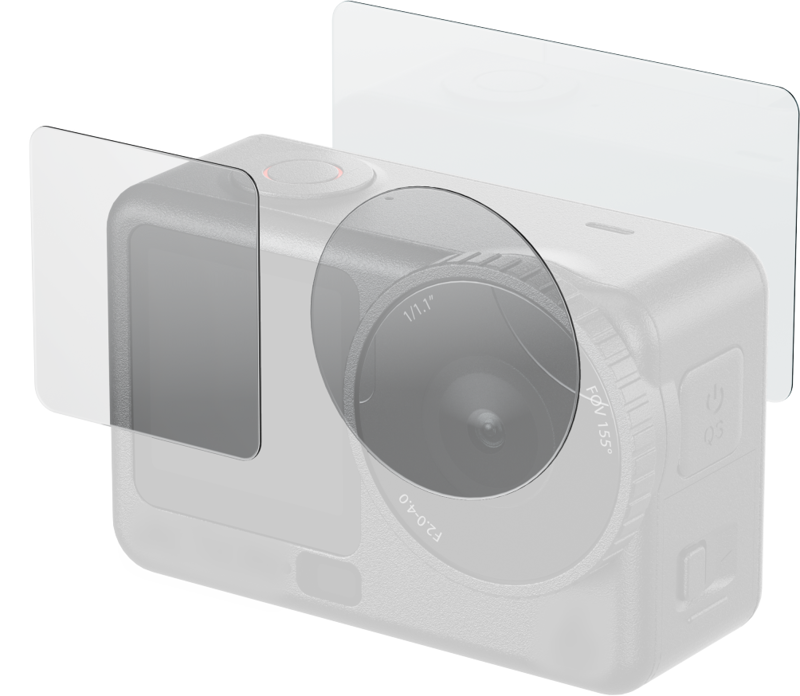 Folie sticla protectie SmallRig 5892 pentru DJI Osmo Action 6 [0]