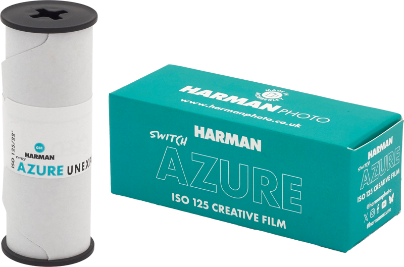 TV, Audio-Video & Foto - Film foto Harman Switch Azure, ISO 125, 120