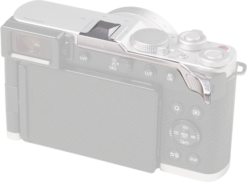 TV, Audio-Video & Foto - Thumb Grip SmallRig 5703 pentru Panasonic LUMIX L10, Argintiu