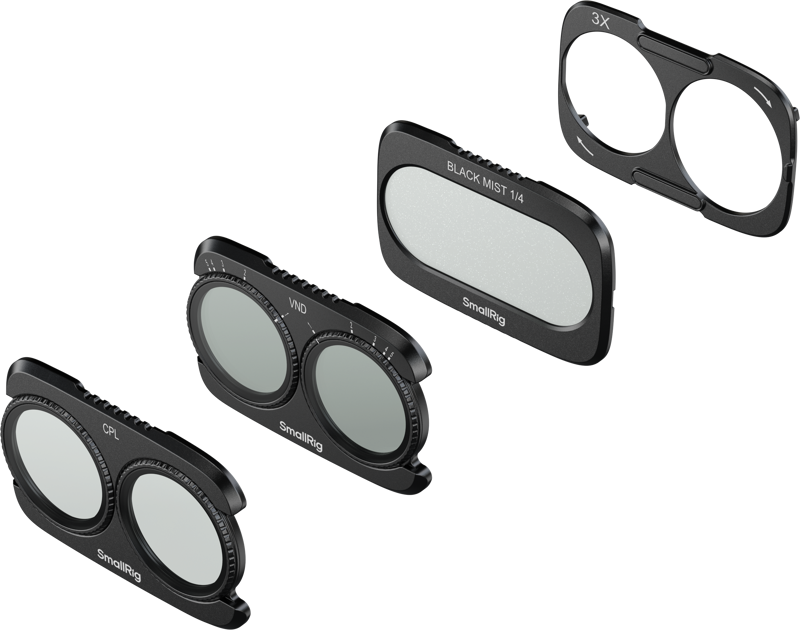 Camere video de actiune & accesorii - Set filtre SmallRig 6477 Split Filter Kit pentruDJI Osmo Pocket 4P