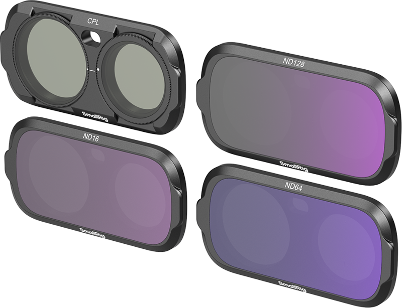 Accesorii camere video de actiune - Set filtre SmallRig 6688 Filter Kit pentru Insta360 Luna Ultra