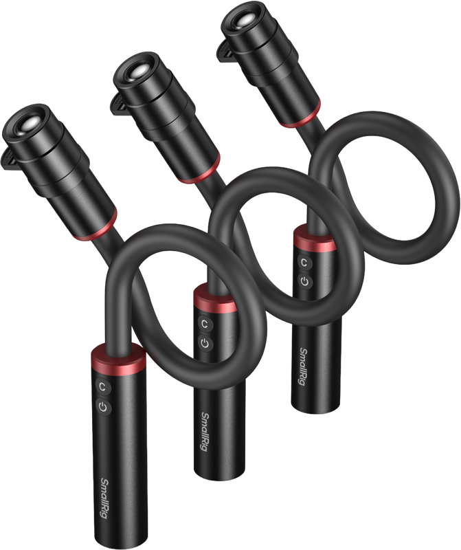 Alte accesorii foto & video - SmallRig 6520 RM 03 Macro Photography LED Video Light Kit 3-pack