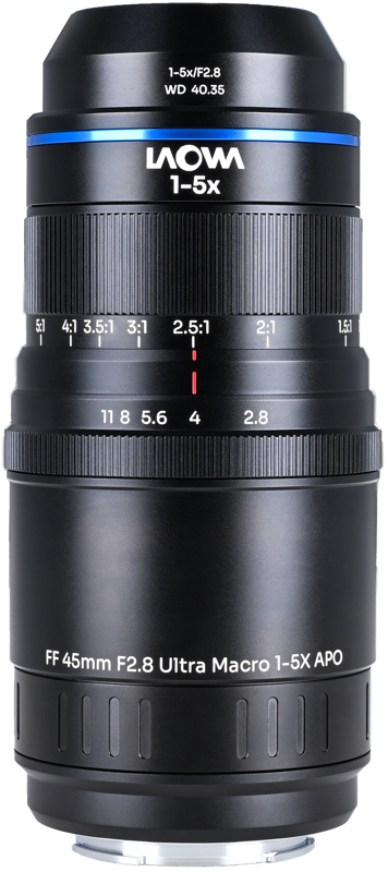 TV, Audio-Video & Foto - Obiectiv Laowa Aksen 45mm f/2.8 1-5X Ultra Macro APO, Montura Sony FE