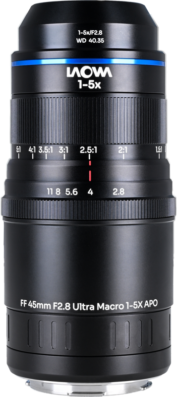 TV, Audio-Video & Foto - Obiectiv Laowa Aksen 45mm f/2.8 1-5X Ultra Macro APO, Montura L