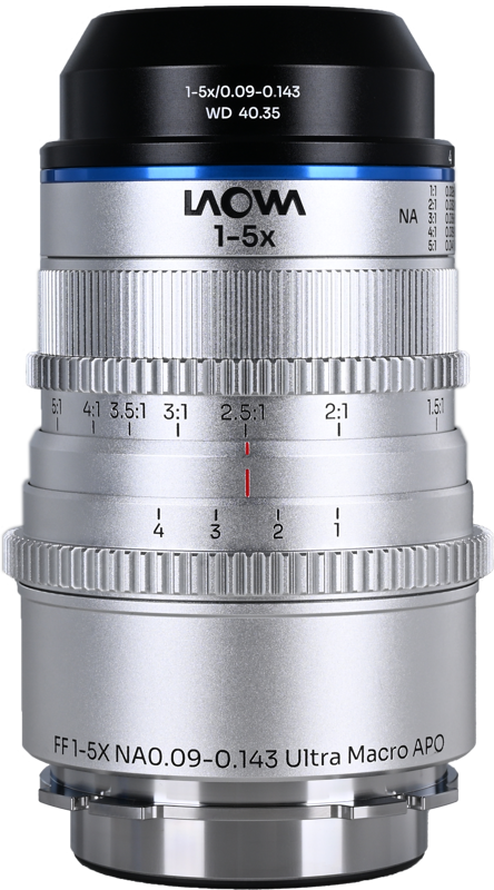 TV, Audio-Video & Foto - Obiectiv Laowa Aksen 45mm f/2.8 1-5X Ultra Macro APO Cine Arri PL