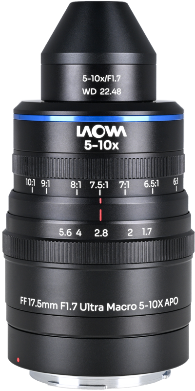 TV, Audio-Video & Foto - Obiectiv Laowa Aksen 17.5mm f/1.7 5-10X Ultra Macro APO, Montura Canon EF