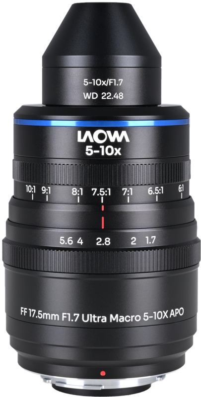 TV, Audio-Video & Foto - Obiectiv Laowa Aksen 17.5mm f/1.7 5-10X Ultra Macro APO, Montura Nikon F