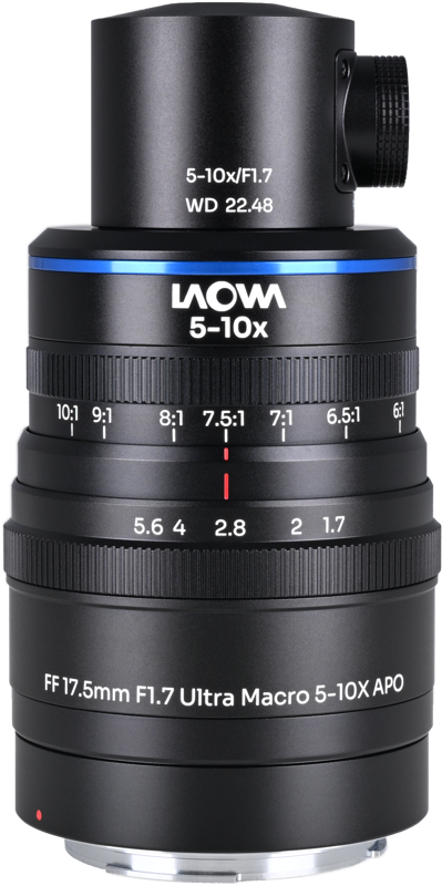 TV, Audio-Video & Foto - Obiectiv Laowa Aksen 17.5mm f/1.7 5-10X Ultra Macro APO Ver. Ilumianre Coaxiala, Montura Canon EF