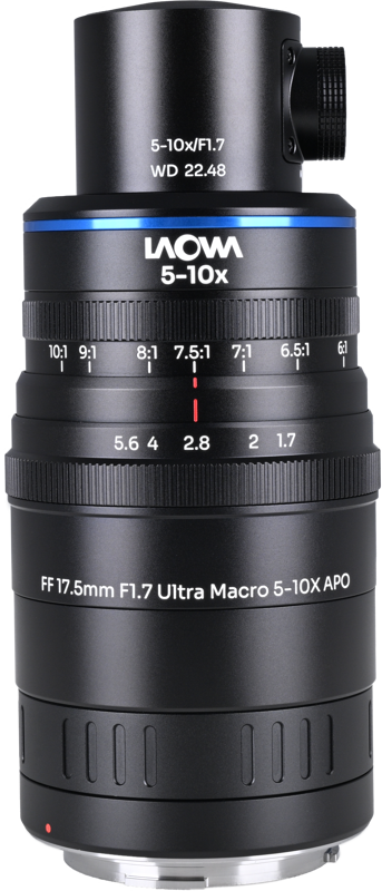 TV, Audio-Video & Foto - Obiectiv Laowa Aksen 17.5mm f/1.7 5-10X Ultra Macro APO Ver. Ilumianre Coaxiala, Montura Canon RF
