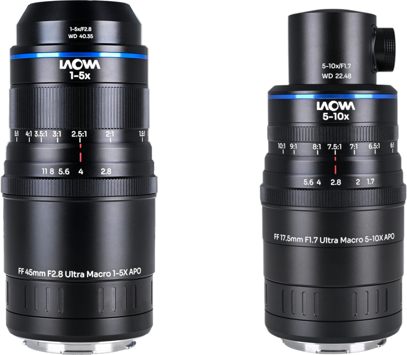 TV, Audio-Video & Foto - Set 2 obiective Laowa Aksen 45mm f/2.8 si 17.5mm f/1.7, Montura L