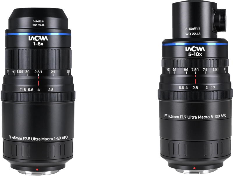 TV, Audio-Video & Foto - Set 2 obiective Laowa Aksen 45mm f/2.8 si 17.5mm f/1.7, Montura MFT