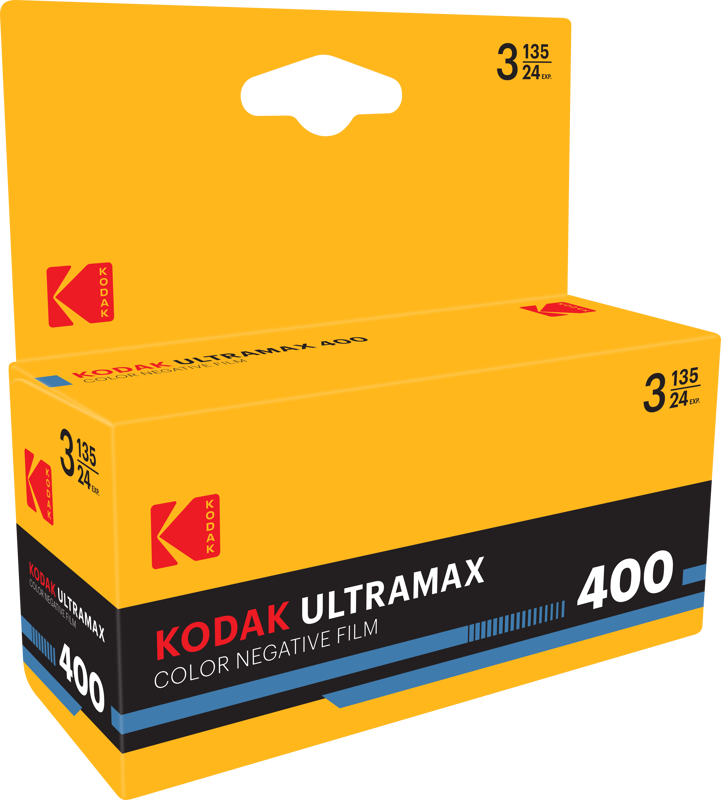 Film foto - Film foto Eastman Kodak Ultramax 400 135-24 exp 3-pack Horizontal 
