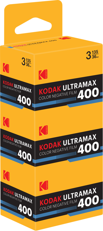 Film foto - Film foto Eastman Kodak Ultramax 400 135-36 exp 3-pack Vertical 
