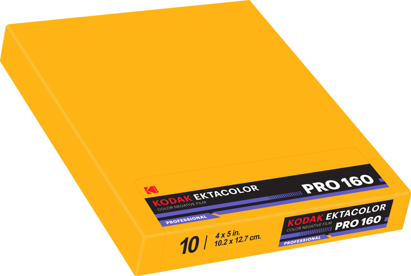 TV, Audio-Video & Foto - Film foto Eastman Kodak Ektacolor Pro 160  4X5 10 sh