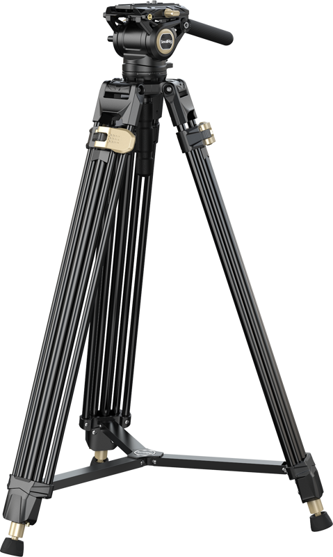 Trepied SmallRig 3751P AD-01 Pro cu cap fluid pentru sarcini grele [0]