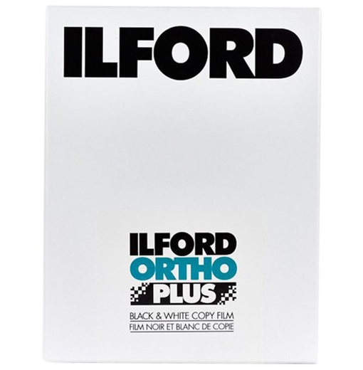 TV, Audio-Video & Foto - Film foto alb-negru Ilford Ortho Plus 4x5 25 Sheets Film
