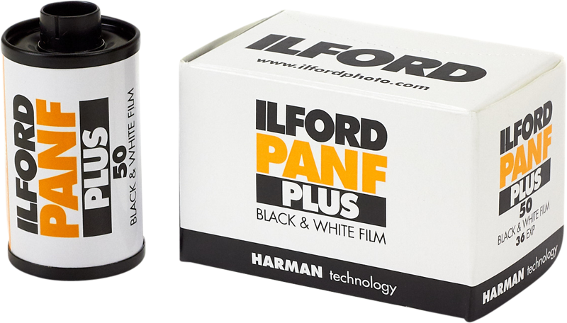 TV, Audio-Video & Foto - Film foto alb-negru Ilford Pan F Plus 135-36 Film