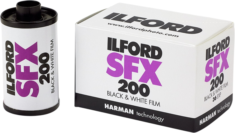 TV, Audio-Video & Foto - Film foto alb-negru Ilford SFX 200 135-36 Film