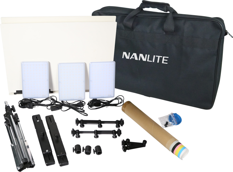 Kit iluminare Nanlite Compac 20 3 lumini [1]