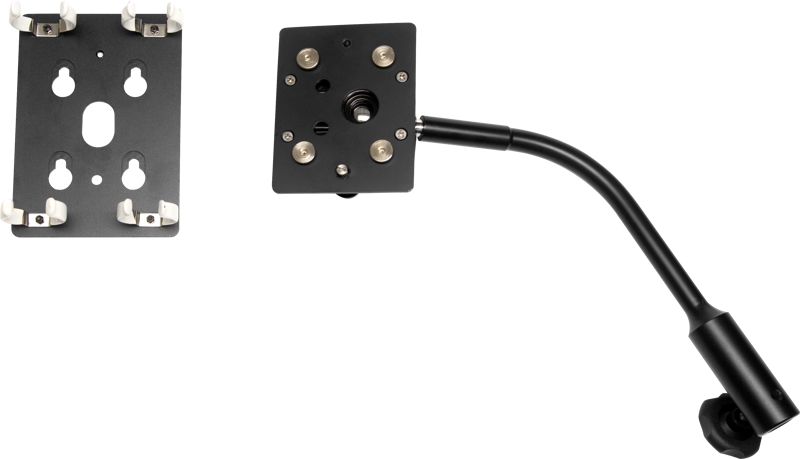 Suport Nanlite HD-T12-2-BHG pentru 2 tubes cu braț flexibil [1]
