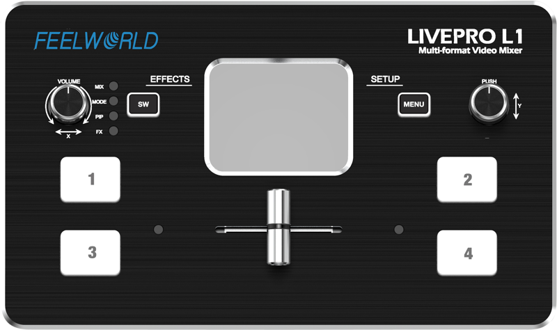 Mixer video Feelworld LIVE PRO L1 multi-format [1]