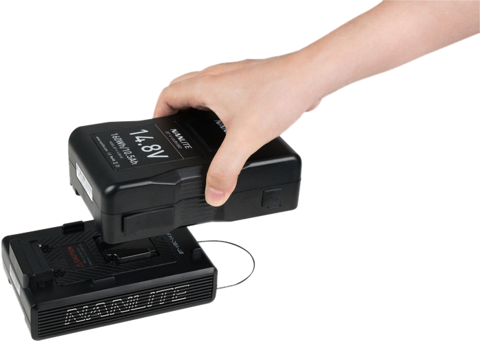 Adaptor alimentare Nanlite BT-VBC-14.8/26V pentru 14,8/26 volt batteries [1]