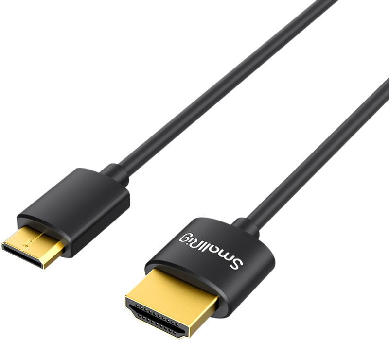Cablu miniHDMI la HDMI SmallRig 3041 HDMI Ultra Slim 4K 55cm (C to A) [1]