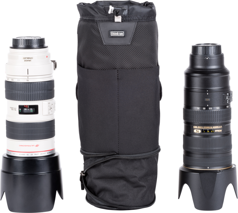 Geanta obiectiv Think Tank Lens Changer 75 Pop Down V3.0, Black/Grey [1]
