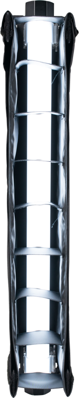 Barn doors Nanlite BD-PTII15X+EC cu grilă tip fagure pentru Pavotube II 15X [1]