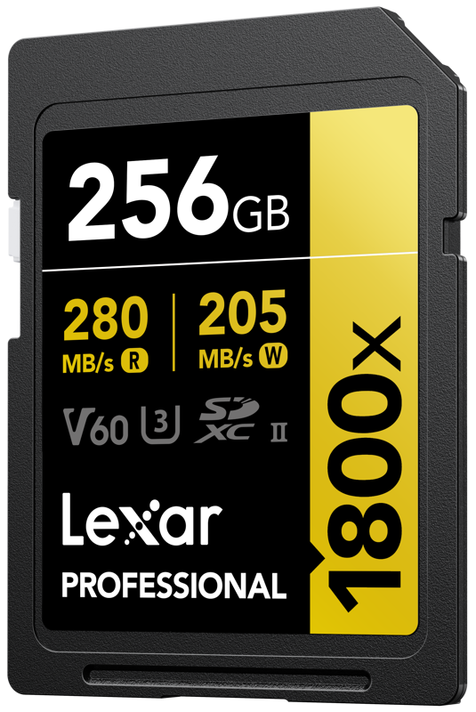 Card de memorie Lexar SDXC Pro 1800x U3 V60 256GB [1]