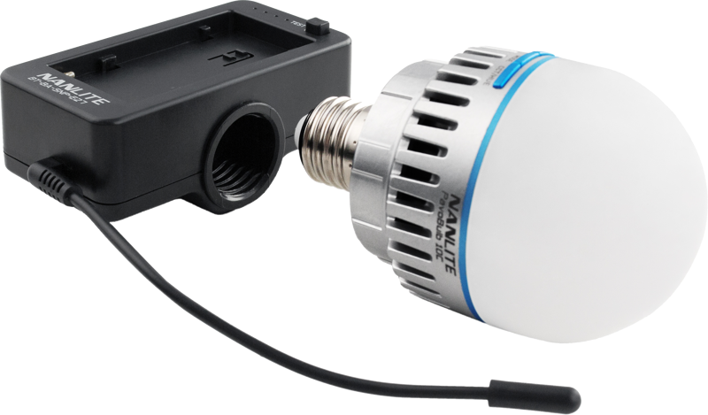 Baterie Nanlite BT-BA-SNP-E27 Adapter cu E27 Head [1]
