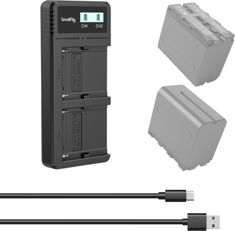 Incarcator baterii SmallRig 4086 pentru baterii NP-F970 [1]