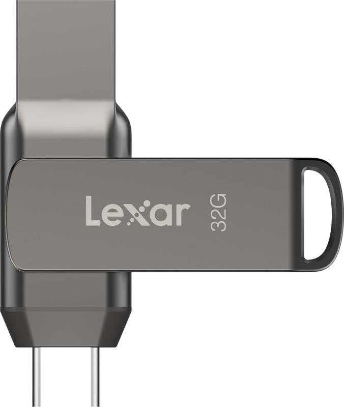 Memorie USB 3.1 Lexar JumpDrive Dual Drive D400 Type-C/Type-C & Type-A, 32GB [1]