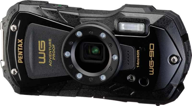 Aparat Foto Compact Pentax WG-90 Subacvatic, Black [1]