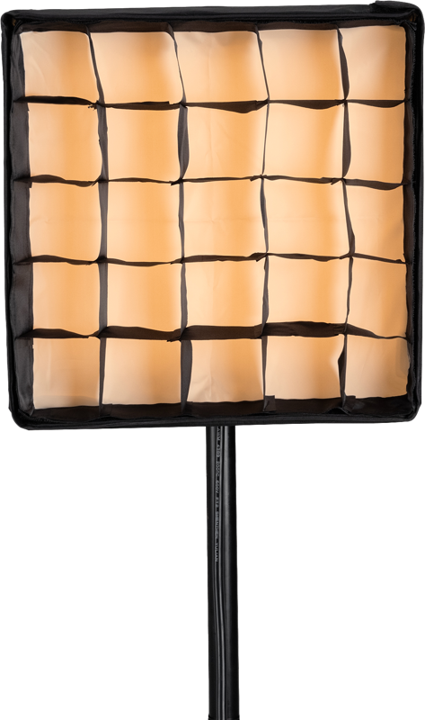 Softbox pliabil Nanlite SB-PS60-F cu grilă tip fagure pentru PavoSlim 60B/60C [1]