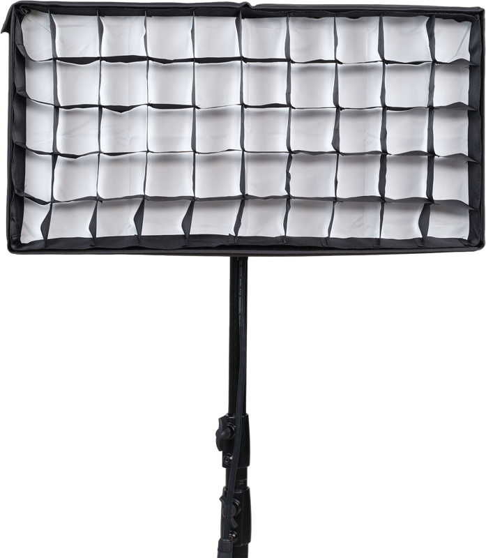 Softbox pliabil Nanlite SB-PS120-F cu grilă tip fagure pentru PavoSlim 120B/120C [1]