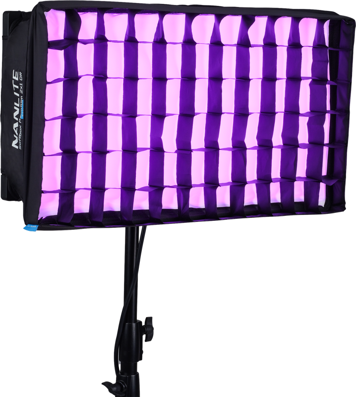 Softbox quick release Nanlite SB-PS120-Q cu grilă tip fagure pentru PavoSlim 120B/120C [1]