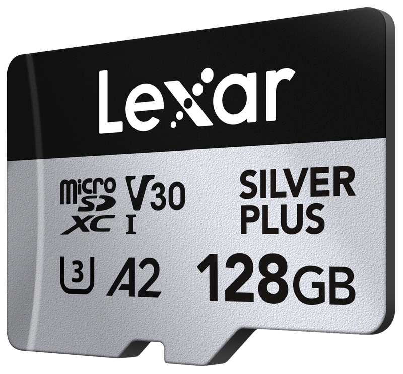Card de memorie Lexar microSDXC Silver Plus 128GB UHS-I V30 [1]