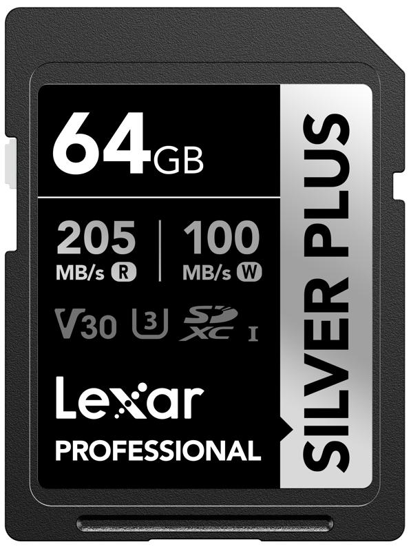 Card de memorie Lexar SDXC Professional SILVER Plus 1066x V30 64GB [1]