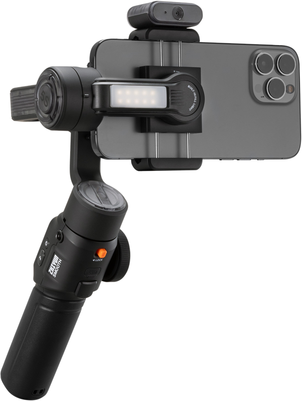 Combo stabilizator telefon Zhiyun Smooth 5S AI [1]