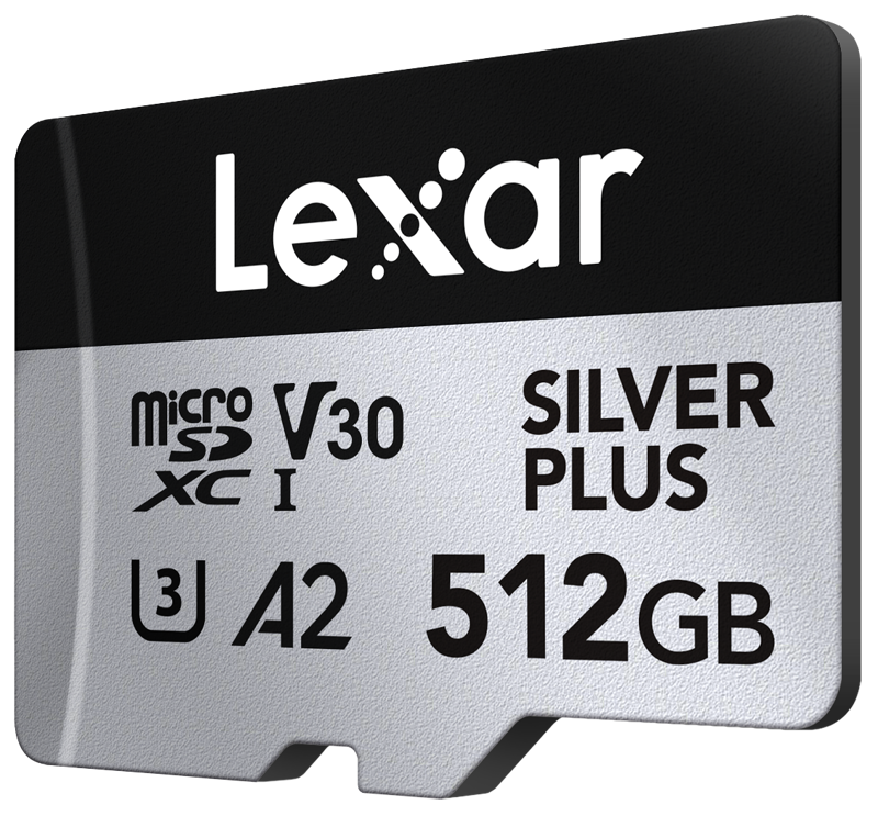Card de memorie Lexar microSDXC Silver Plus 1066x UHS-I V30 512GB [1]
