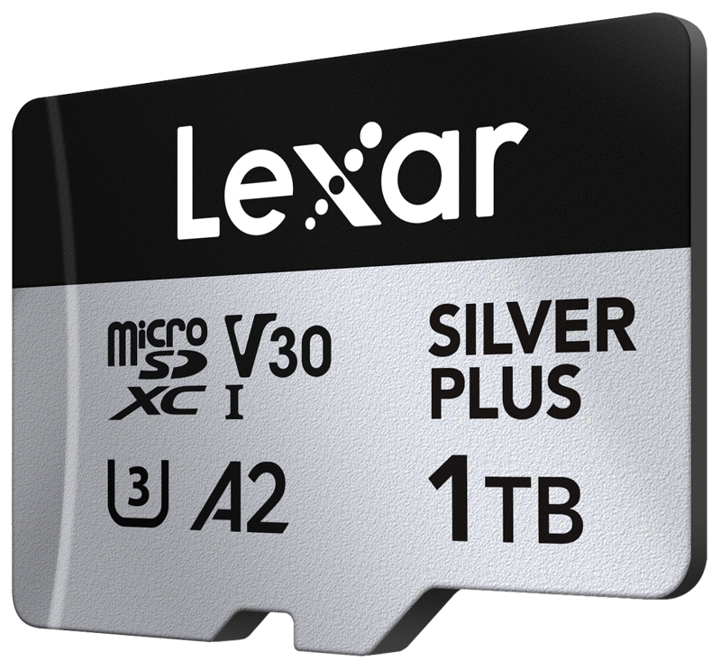 TV, Audio-Video & Foto - Lexar microSDXC Silver Plus 1066x UHS-I/U3/A2/4K R205/W150 (V30) 1TB