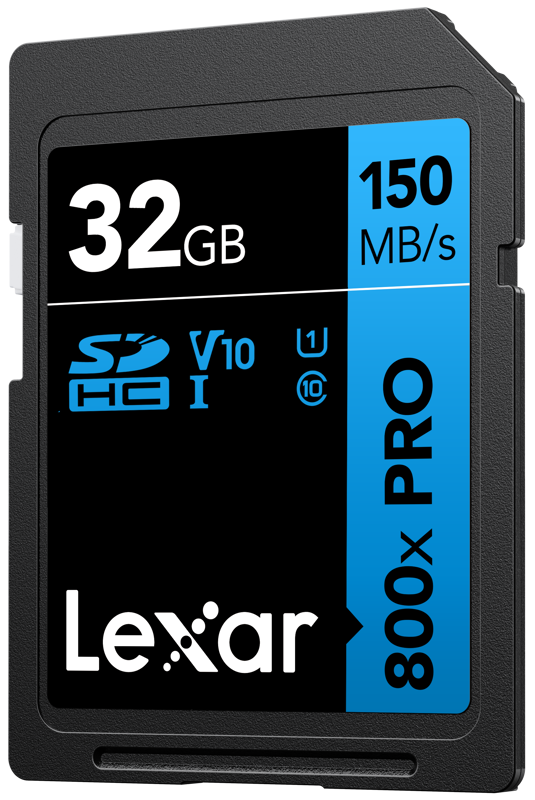 Card de memorie Lexar SDHC 800x Pro UHS-I, V10 U1, 32GB [1]