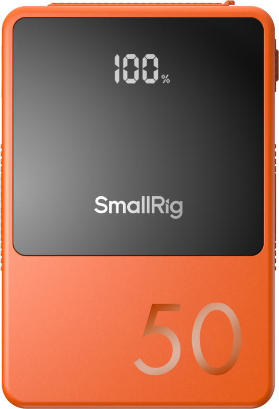 Baterie V-Mount SmallRig 4871 Mini VB50 orange [1]